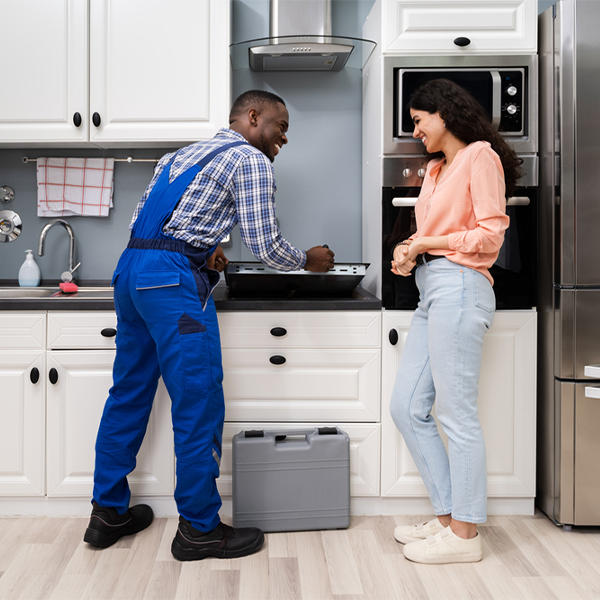 what kind of warranty do you offer on your cooktop repair services in College Grove